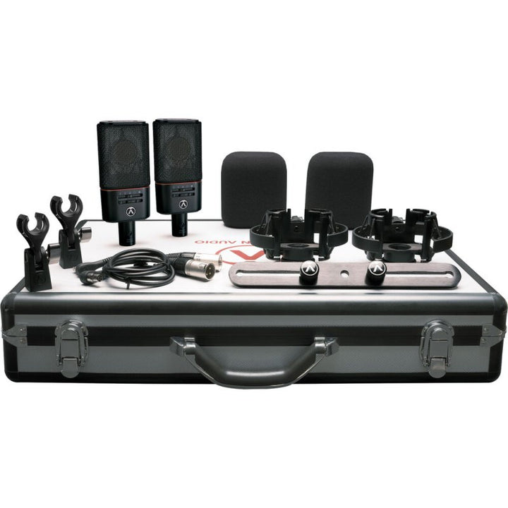 Austrian Audio OC818 Black Dual Set Plus Condenser Pair