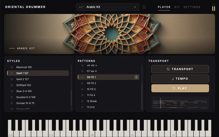 Oriental Drummer Drum Machine
