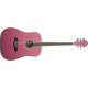 Oscar Schmidt OG1 3/4 Size Dreadnought Acoustic Guitar (Pink)
