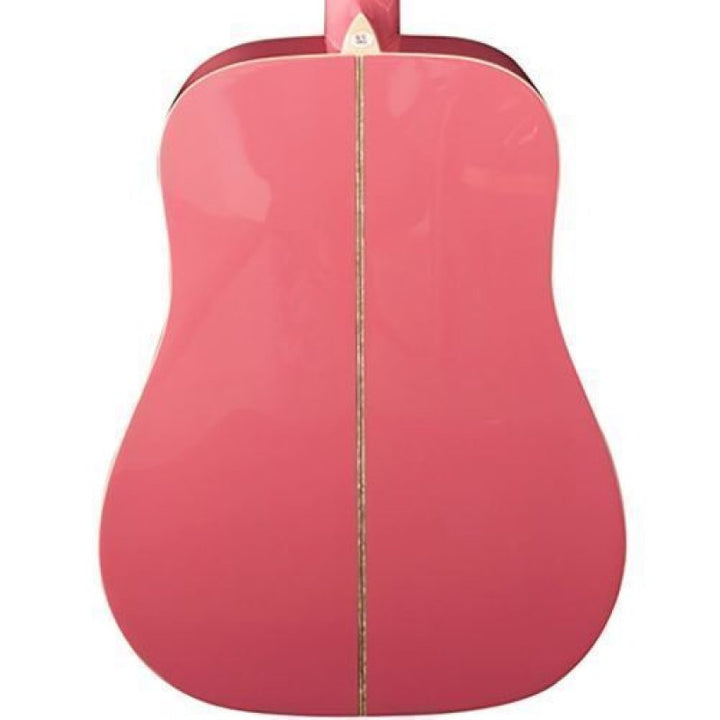 Oscar Schmidt OG1 3/4 Size Dreadnought Acoustic Guitar (Pink)