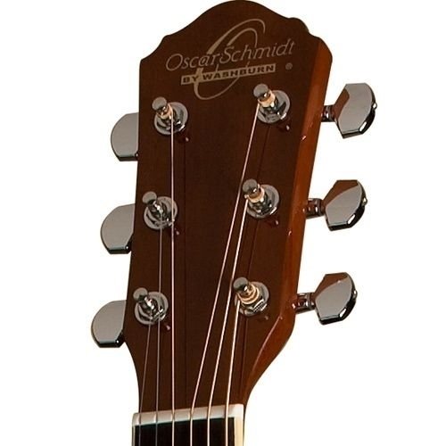 Oscar Schmidt OG2CE Dreadnought Cutaway Acoustic-Electric Guitar (Left-Handed, Natural)