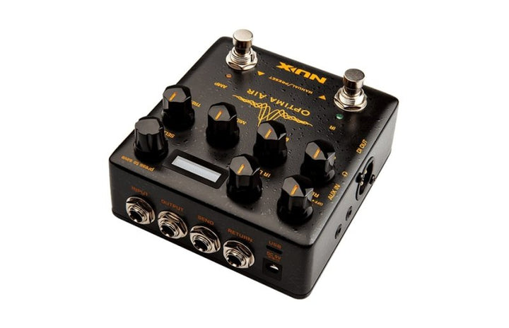 NUX Optima Air Acoustic Guitar Simulator and IR Loader Pedal