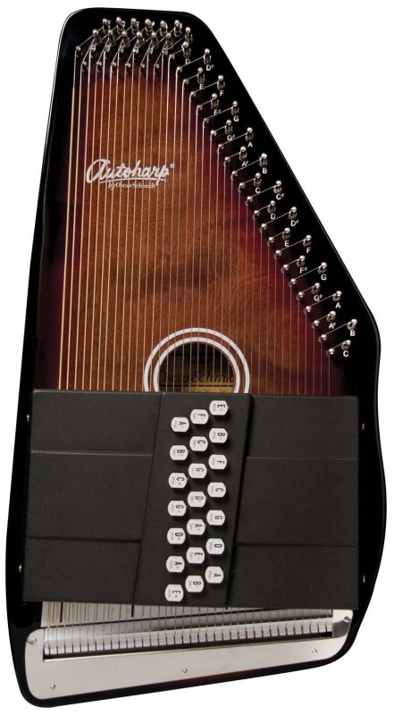 Oscar Schmidt Oscar Schmidt OS21CE Classic 21-Chord Acoustic-Electric Autoharp (Tobacco Sunburst)