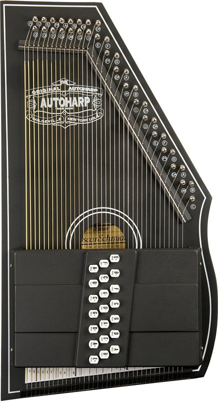 Oscar Schmidt OS73C 1930s Reissue 21-Chord Autoharp (Black)