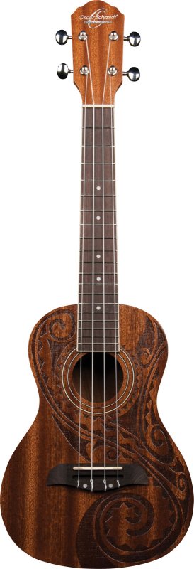 Oscar Schmidt OU2TAT Hawaiian Tattoo Ukulele (Concert)