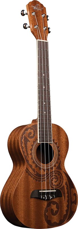 Oscar Schmidt OU2TTAT Hawaiian Tattoo Ukulele (Tenor)