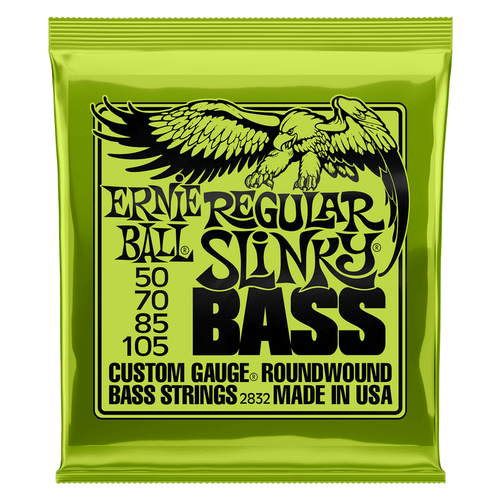 Ernie Ball 2832EB Regular Slinky Nickel Wound Bass Strings (50-105)