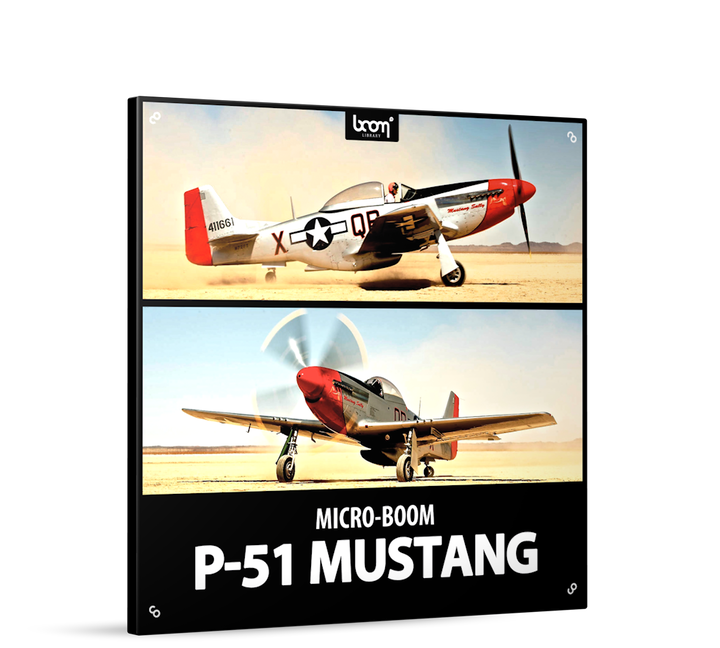 BOOM LIBRARY Boom P-51 Mustang
