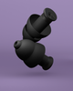 Alpine Alpine PartyPlug Earplugs for Concerts and Festivals (Black)