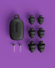 Alpine Alpine PartyPlug Pro Earplugs for Concerts and Festivals (Black)