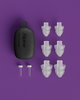 Alpine Alpine PartyPlug Pro Earplugs for Concerts and Festivals (Transparent)
