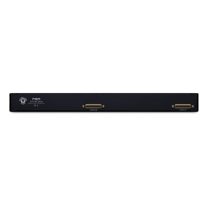 Black Lion Audio 16-Point Gold Plated XLR Female Patchbay with DSUB Outs
