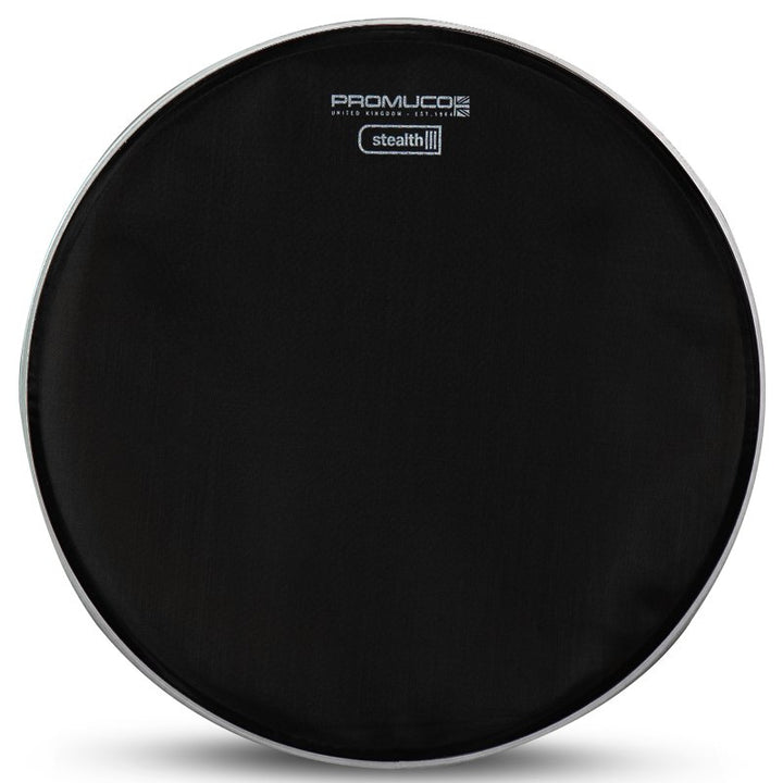 Promuco Percussion Stealth Black Mesh Drumhead (20")