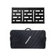 MONO Pedalboard Large with Pro Accessory Case 2.0 Bundle (Black) - Pedal Boards