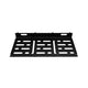 MONO Pedalboard Large with Pro Accessory Case 2.0 Bundle (Black) - Pedal Boards