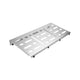 MONO Pedalboard Large with Pro Accessory Case 2.0 Bundle (Silver) - Pedal Boards