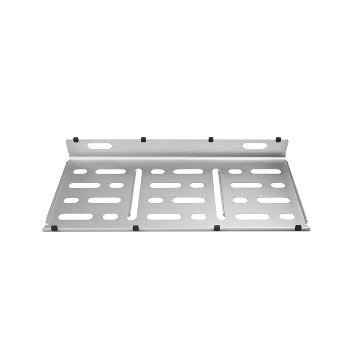 MONO Pedalboard Large with Pro Accessory Case 2.0 Bundle (Silver) - Pedal Boards