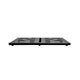 MONO Pedalboard Medium with Tour Accessory Case 2.0 Bundle (Black) - Pedal Boards