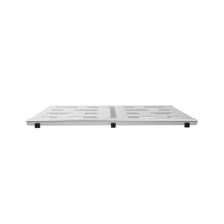 MONO Pedalboard Medium with Tour Accessory Case 2.0 Bundle (Silver) - Pedal Boards