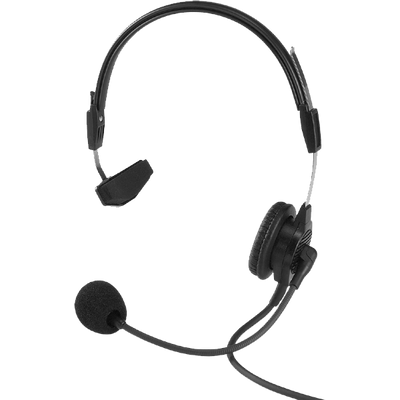 RTS PH-88 Single-Sided Headset with Dynamic Boom Mic, 6ft Cable (A4F)