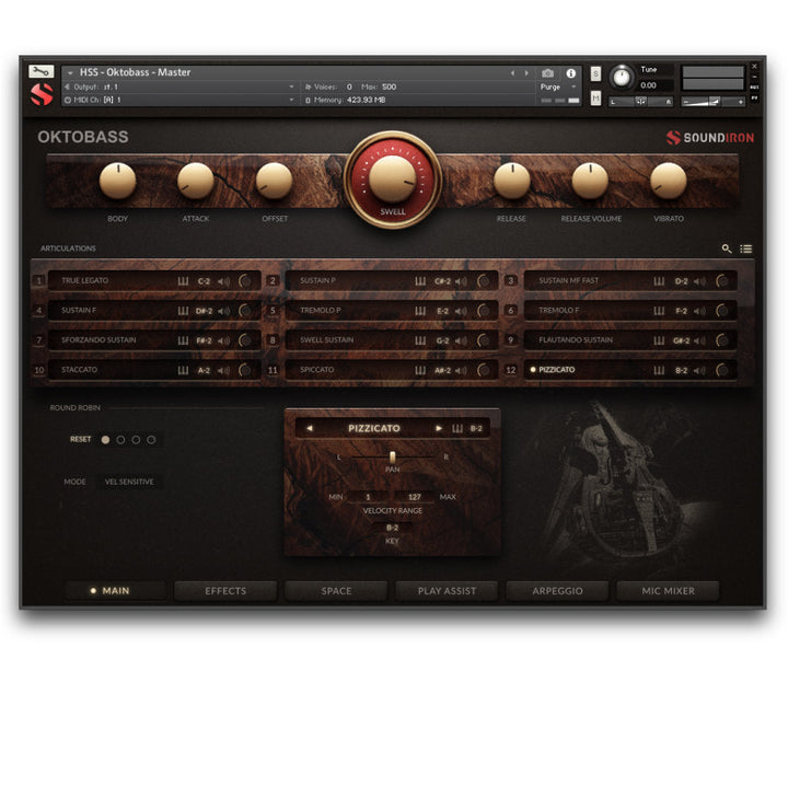 Hyperion Strings Oktobass - 1