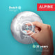 Alpine Alpine Pluggies Kids Earplugs for Noise, Water and Air Pressure
