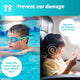 Alpine Alpine Pluggies Kids Earplugs for Noise, Water and Air Pressure