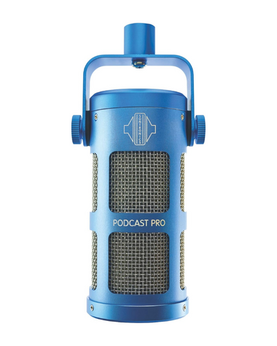 Sontronics Sontronics Podcast Pro - Dynamic Podcast / Streaming / Broadcast / Gaming Microphone (Blue)