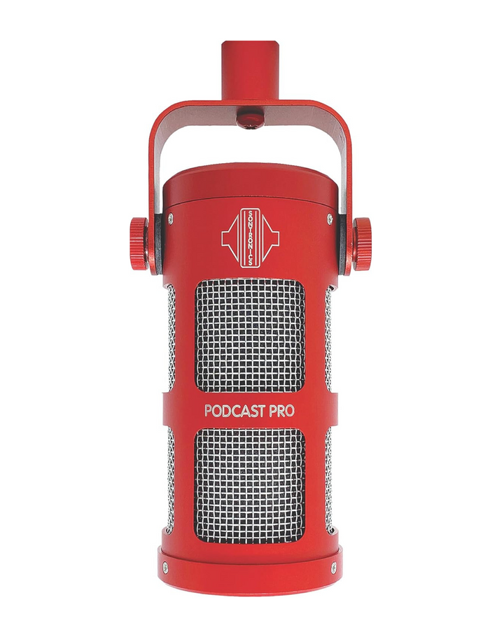 Sontronics Sontronics Podcast Pro - Dynamic Podcast / Streaming / Broadcast / Gaming Microphone (Red)