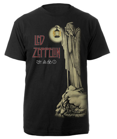 Promuco Percussion Led Zeppelin Hermit Black T-Shirt (Large)