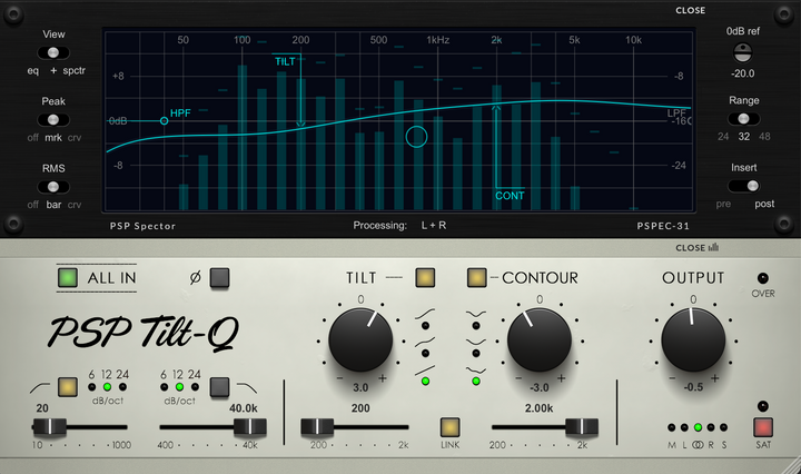 PSP AUDIOWARE PSP Tilt-Q