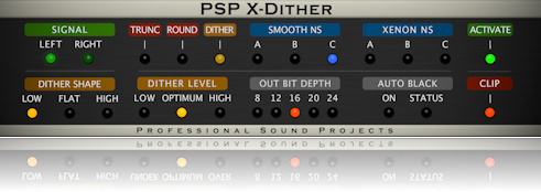 PSP AUDIOWARE PSP X-Dither