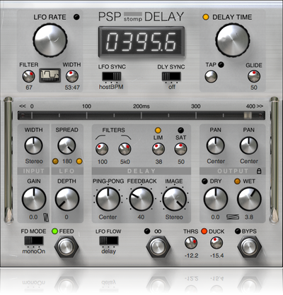 PSP AUDIOWARE PSP StompDelay