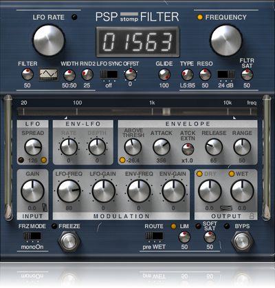 PSP AUDIOWARE PSP StompFilter
