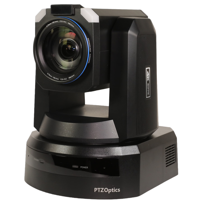 PTZOptics PTZOptics RISE 4K Broadcast PTZ Camera With 20x Optical Zoom - PTZ Cameras