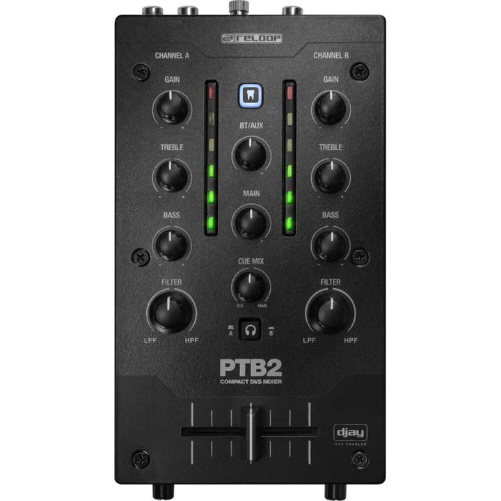 Reloop Portable 2+1 Channel DJ Mixer with DVS and Bluetooth Interface