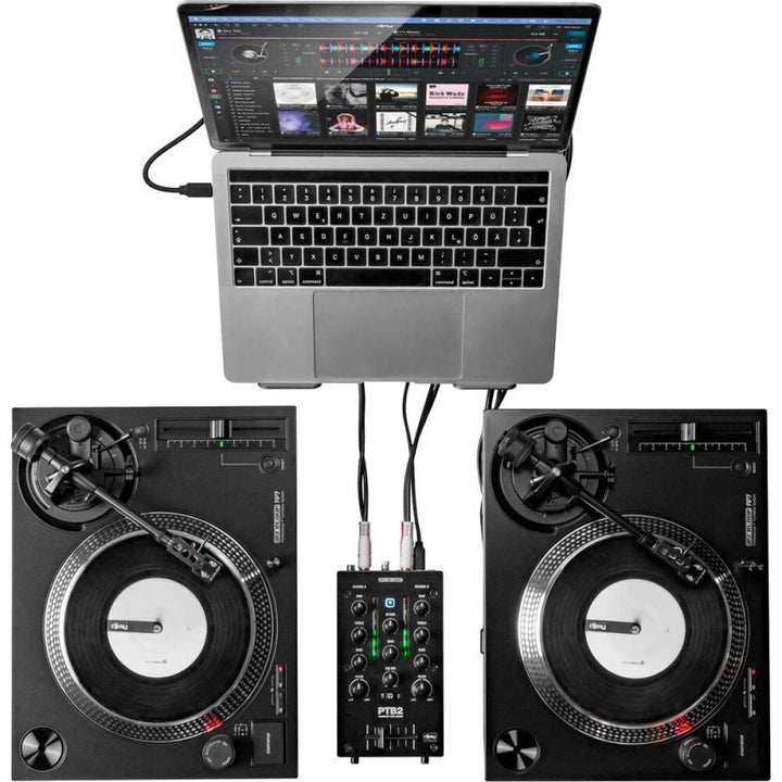 Reloop Portable 2+1 Channel DJ Mixer with DVS and Bluetooth Interface