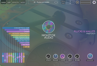 NIGHTFOX_AUDIO Nightfox Audio Plucks and Mallets