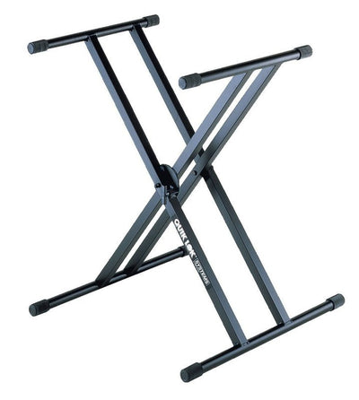 Quik Lok QL746 X-Style Adjustable Single Tier Double-Brace Heavy Duty Keyboard Stand - Keyboard & Synthesizer Stands