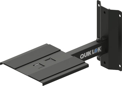 Quik Lok QL958 Monitor/Speaker Wallmount (Black) - Speaker Stands & Arms