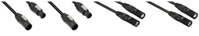 QSC LA-KIT-J-NA Jumper Kit With 2 PowerCoON/EtherCONN - 24in