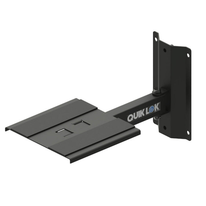 Quik Lok QL958 Monitor/Speaker Wallmount (Black) - Speaker Stands & Arms