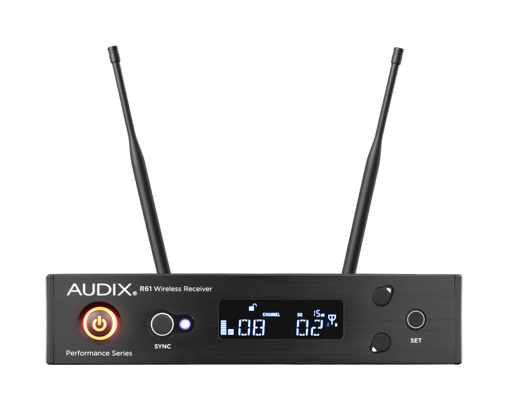 Audix AP61L10 R61 receiver, B60 bodypack with ADX10 lavalier microphone