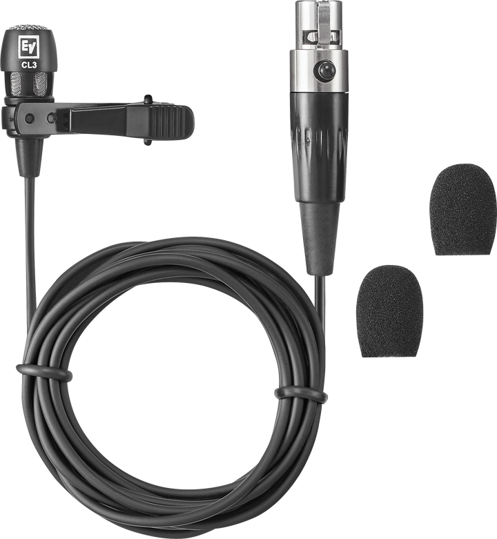 Electro-Voice Electro-Voice RE3-ACC-CL3 Cardioid Lavalier Microphone with TA4F Connector