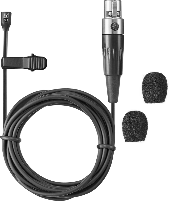 Electro-Voice Electro-Voice RE3-ACC-OL3 Omnidirectional Lavalier Microphone with TA4F Connector