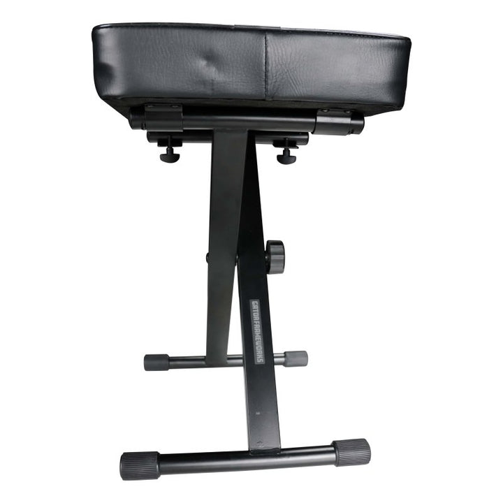 Gator Gator RI-KEY-BNCH-0500 Adjustable Keyboard Bench with Steel Construction, Black