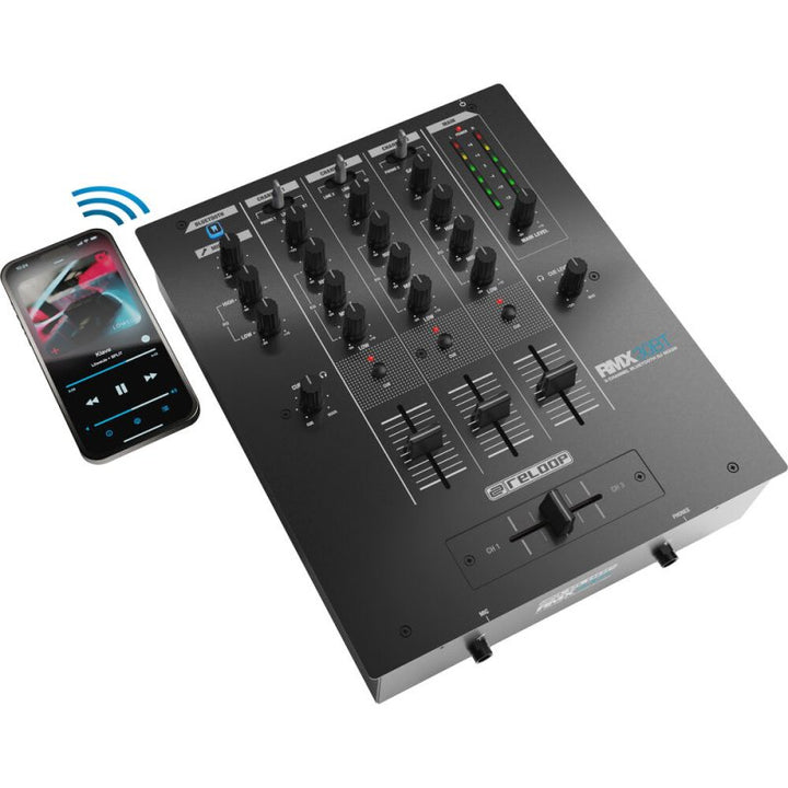 Reloop Reloop RMX-30BT 3-Channel DJ Mixer with Bluetooth - DJ Mixers