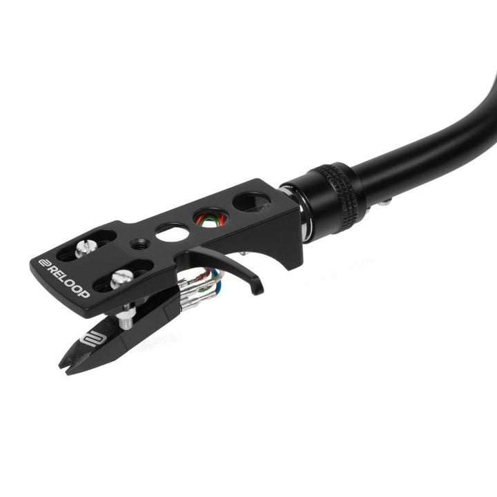 Reloop RP-2000 MK4 (Black) – headshell and cartridge detail