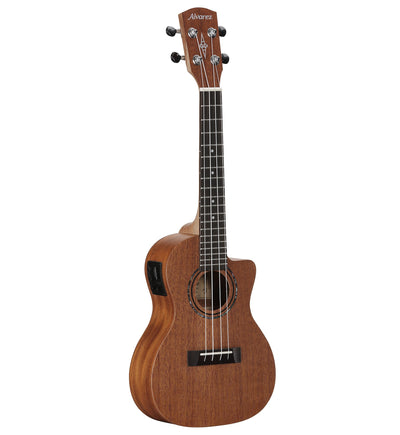 Alvarez RU22CCE Regent Concert Cutaway Acoustic-Electric Ukulele (Natural Satin)