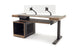 Argosy Radius Composer for 61 Keys, Straight Top, 1) Straight 10sp Base Rack, 1) Steel Leg, Bullnose Edge - Standard Trim